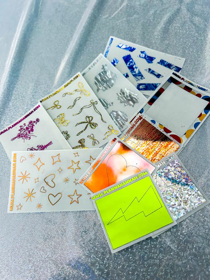 Junk Journal V1 | Mixed Foil Journaling Stickers