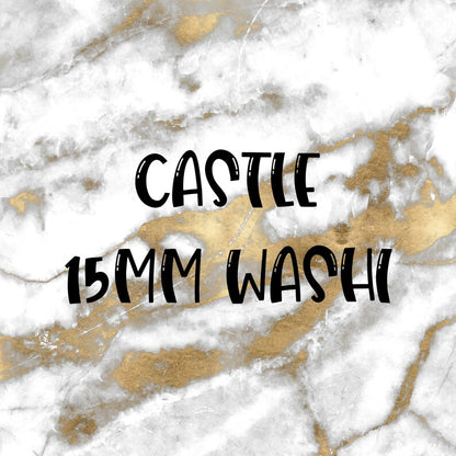 Castle | Foiled Fandom 15mm Washi Overlay