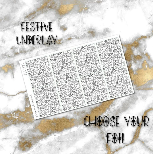Festive | Foiled Holiday Underlays