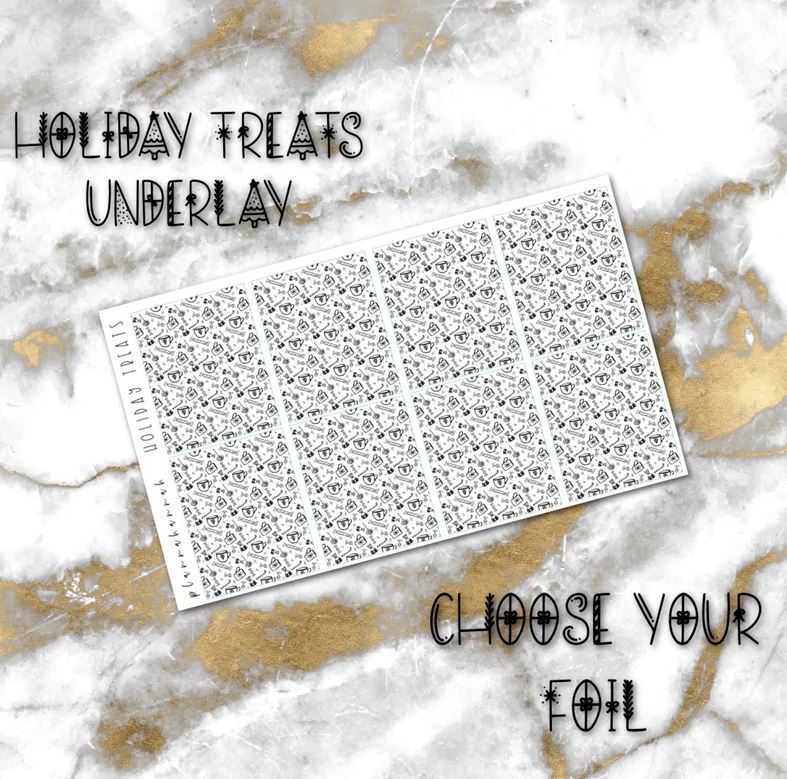 Holiday Treats | Foiled Holiday Underlays
