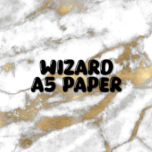 Wizard | Foiled A5 Paper