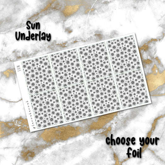 Sun | Foiled Underlay
