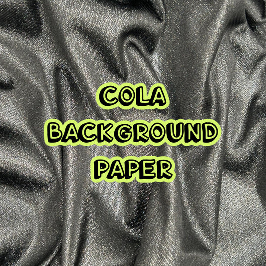 Cola | Foiled Background A5 Paper