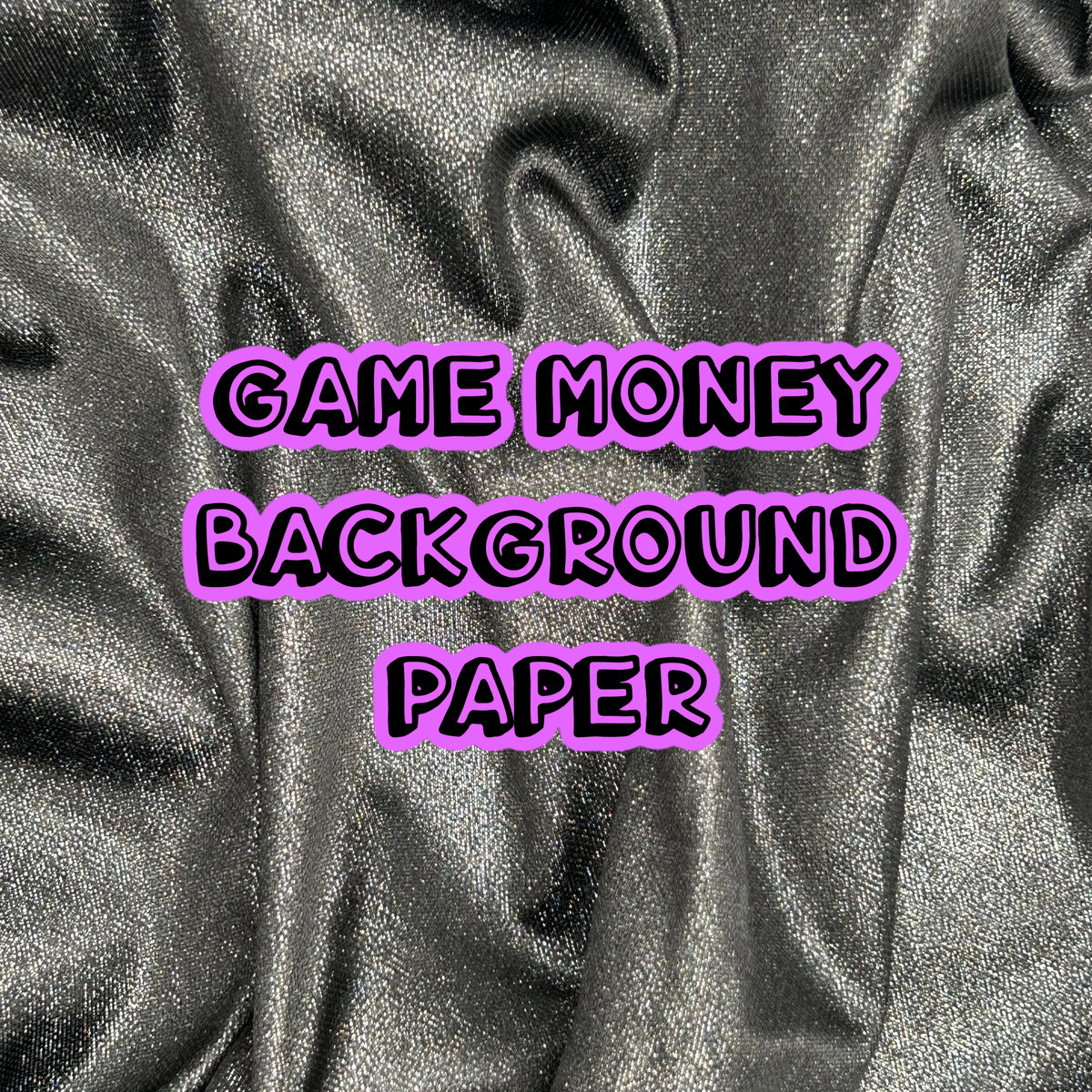 Game Money | Foiled Background A5 Paper