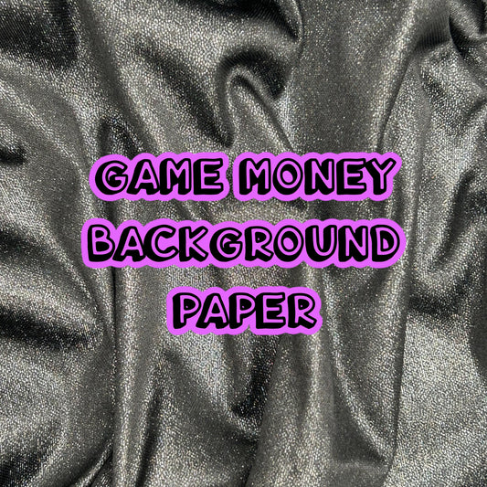 Game Money | Foiled Background A5 Paper