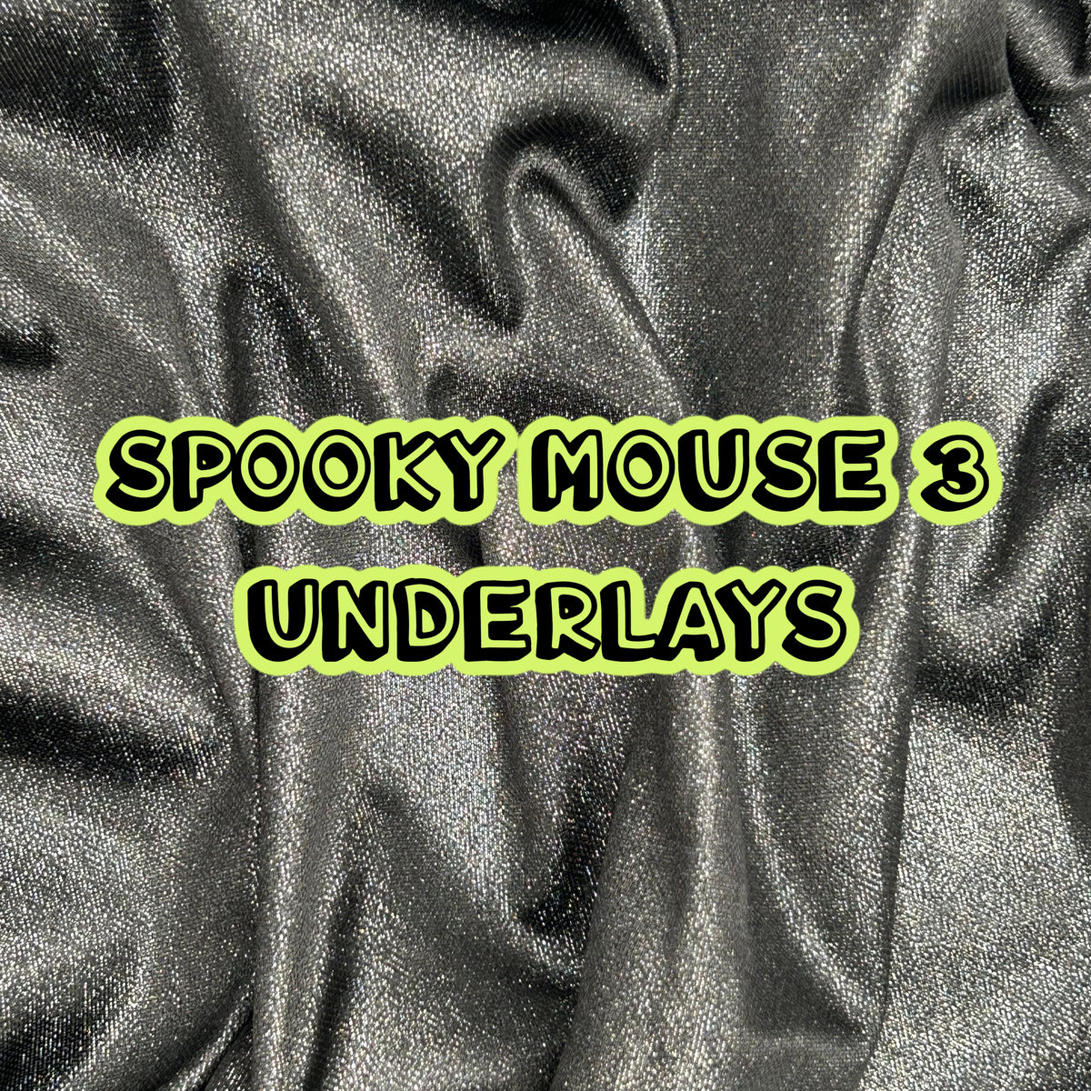 Spooky Mouse 3 | Foiled Halloween Underlays