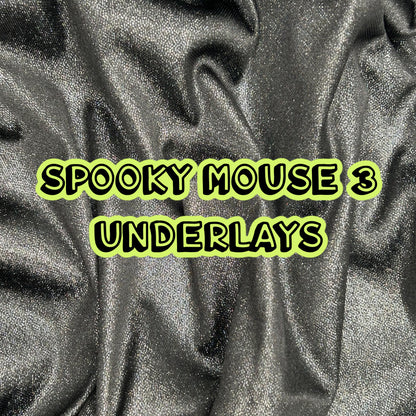 Spooky Mouse 3 | Foiled Halloween Underlays