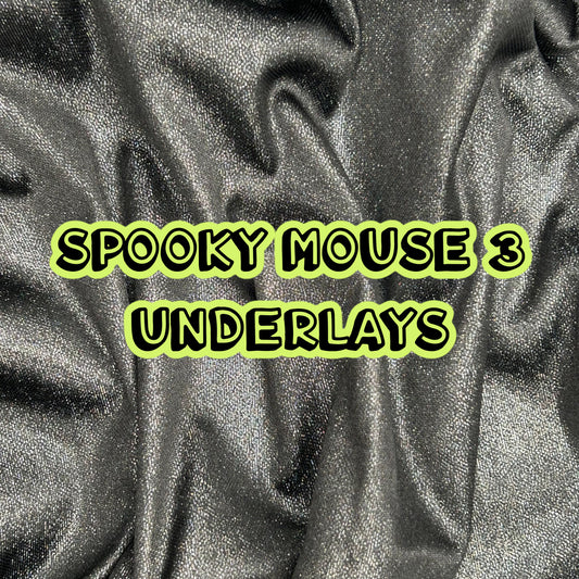 Spooky Mouse 3 | Foiled Halloween Underlays