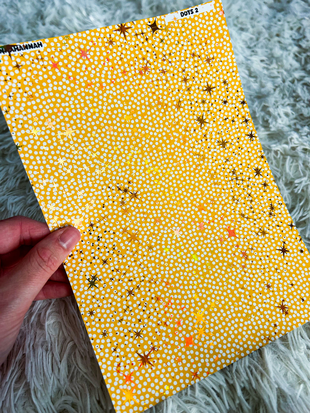 Orange | Foiled A5 Paper