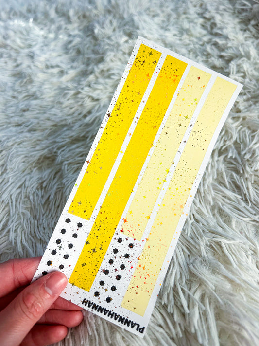 Yellow | Foiled Washi