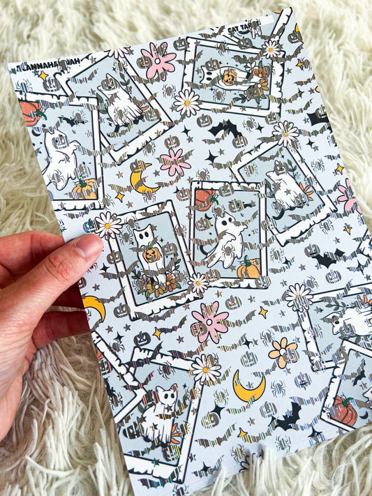 Cat Tarot | Halloween Foiled A5 Paper
