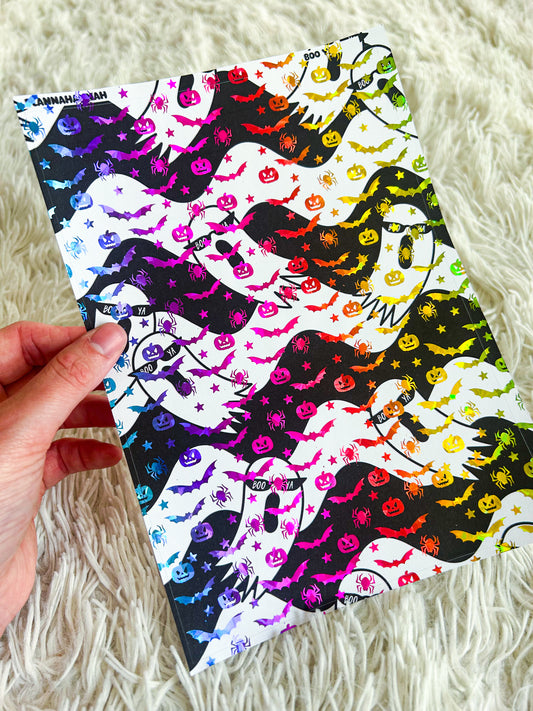 Boo Ya | Halloween Foiled A5 Paper