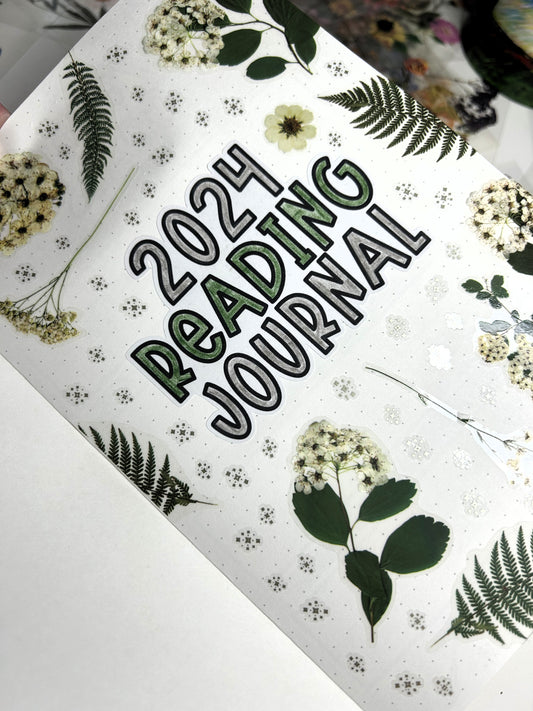 Sparkle 1 | Foiled Reading Journal Deco