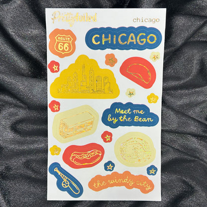 Chicago | Foiled Deco