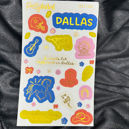 Dallas | Foiled Deco