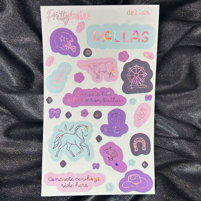 Dallas | Foiled Deco