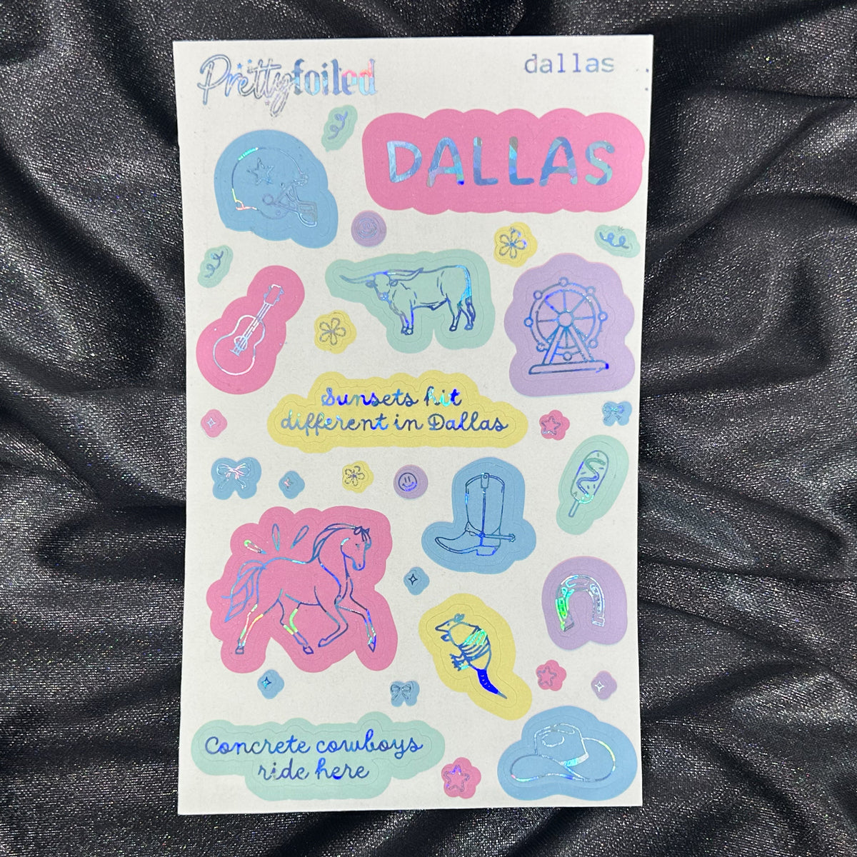 Dallas | Foiled Deco