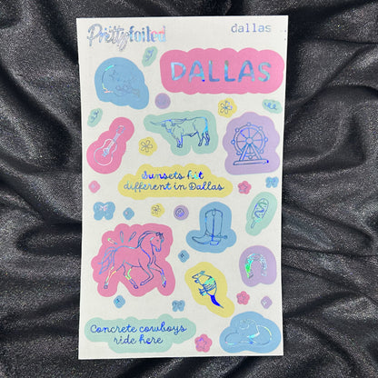 Dallas | Foiled Deco