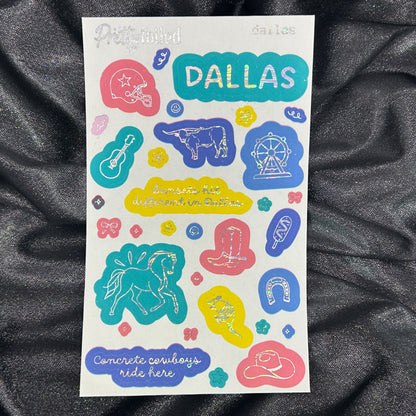 Dallas | Foiled Deco