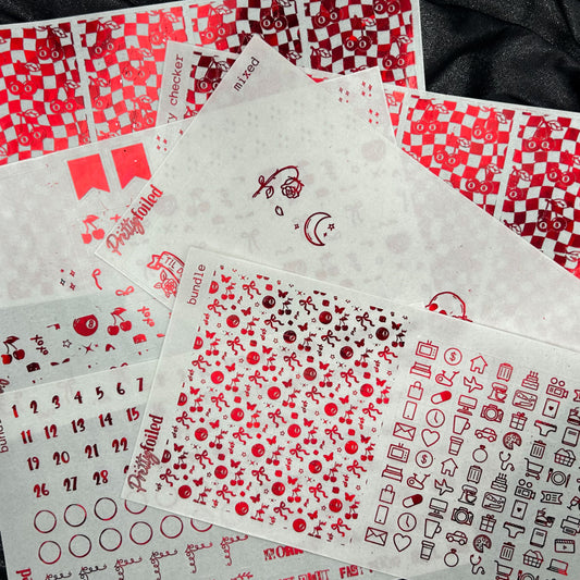 Pretty After Dark | Foiled Sticker Bundle