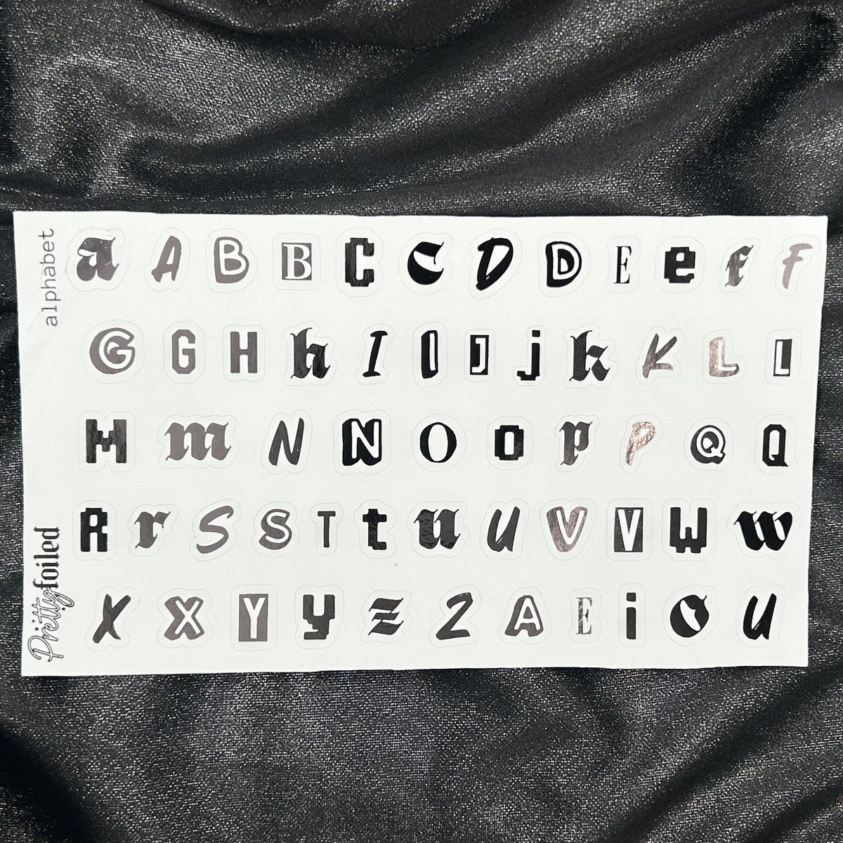 Alphabet | Pretty After Dark Collection