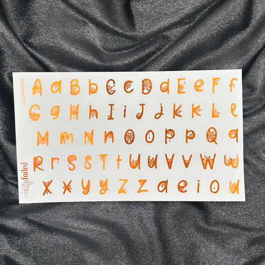 Alphabet | Halloween After Dark Collection