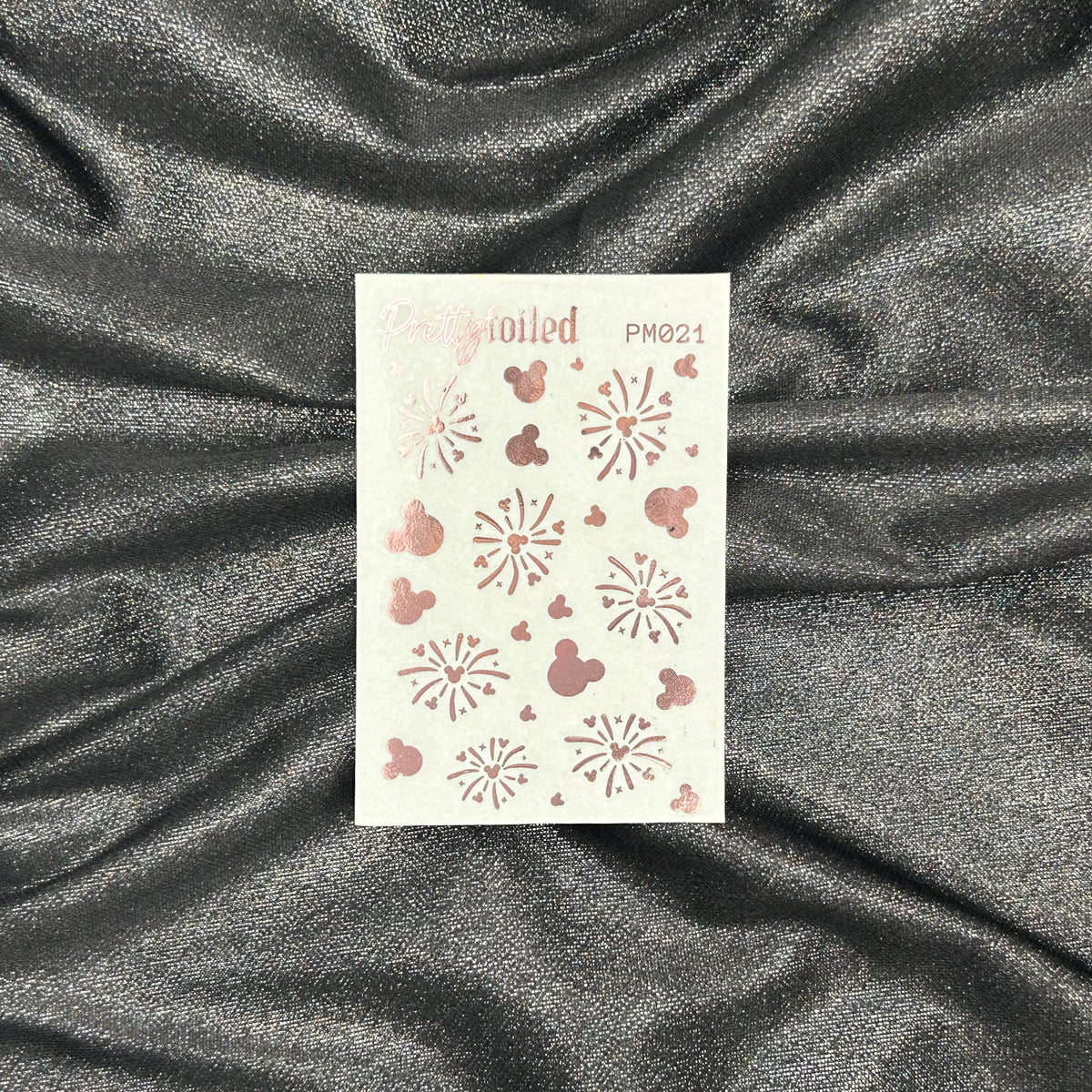 Magical Fireworks - Pretty Mini 021 | Foiled Deco