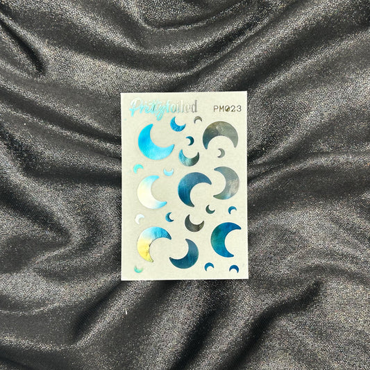 Moon - Pretty Mini 023 | Foiled Deco