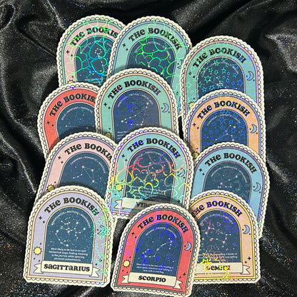 Zodiac Reader | Holographic Die Cut
