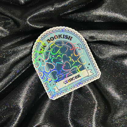 Zodiac Reader | Holographic Die Cut