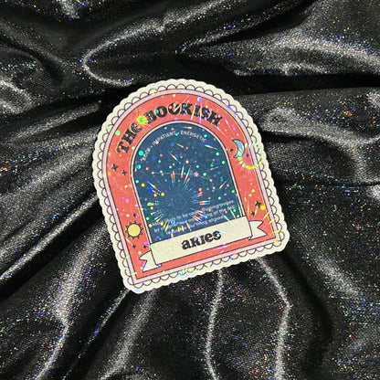 Zodiac Reader | Holographic Die Cut