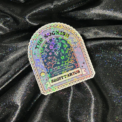 Zodiac Reader | Holographic Die Cut