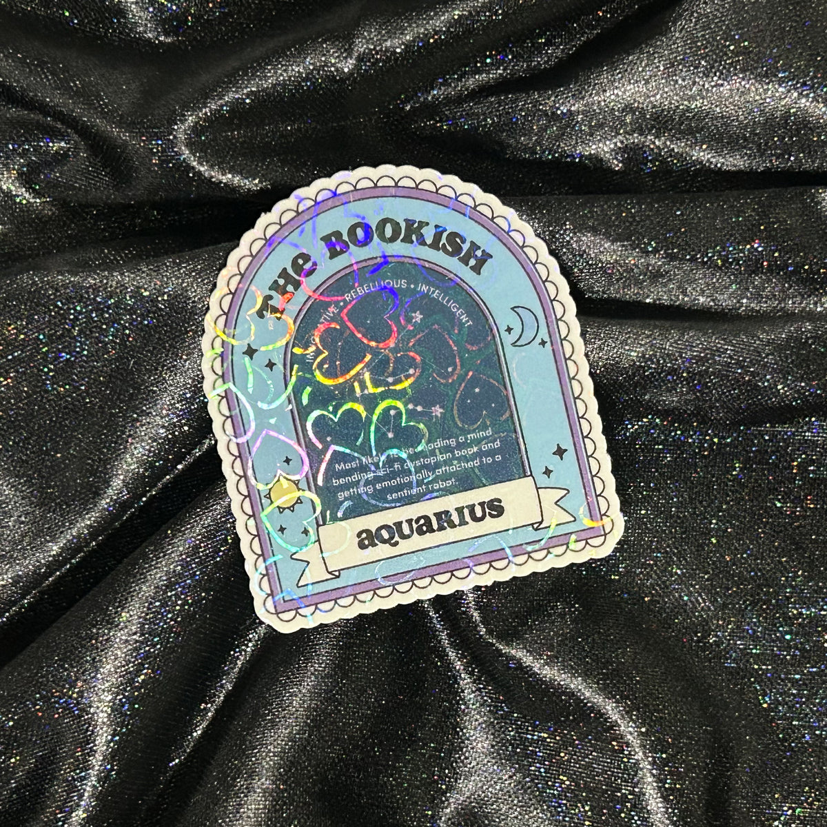 Zodiac Reader | Holographic Die Cut