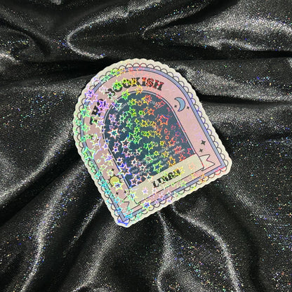 Zodiac Reader | Holographic Die Cut