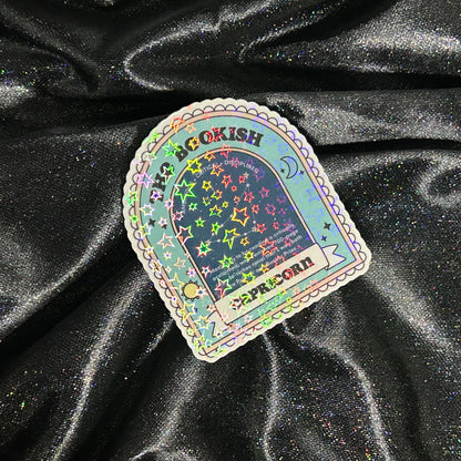 Zodiac Reader | Holographic Die Cut