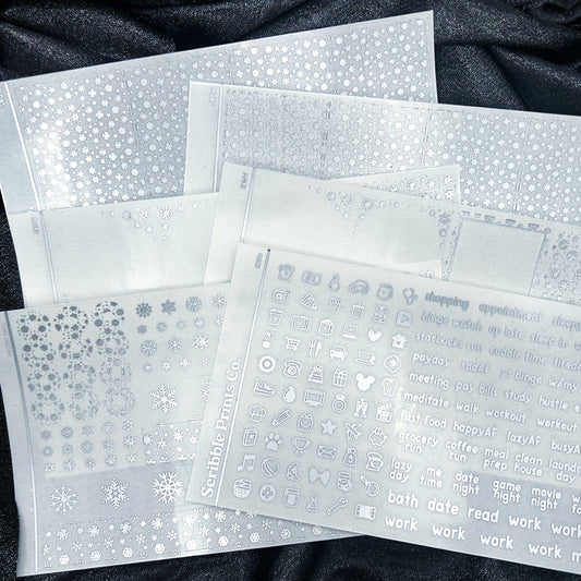 Snow | SPC X PH Collab Foiled Sticker Bundle