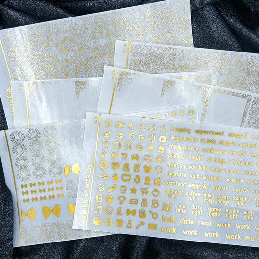 Gilded | SPC X PH Collab Foiled Sticker Bundle