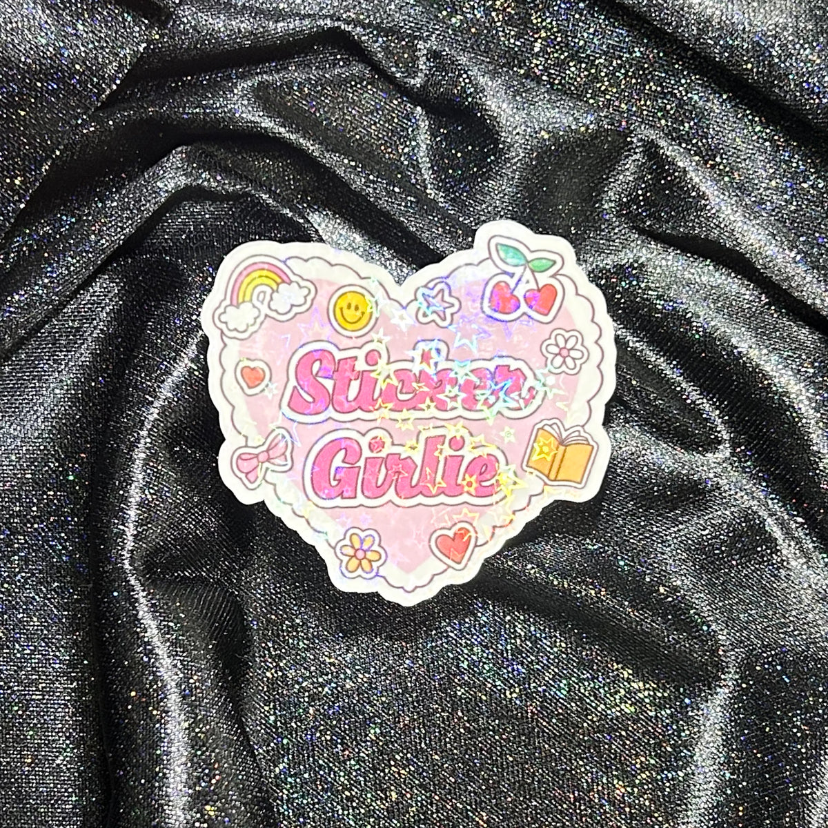 Sticker Girlie | Holographic Die Cut