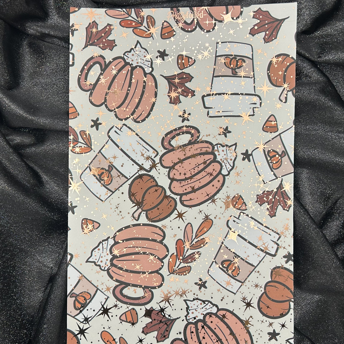 PSL | Halloween Foiled Background A5 Paper