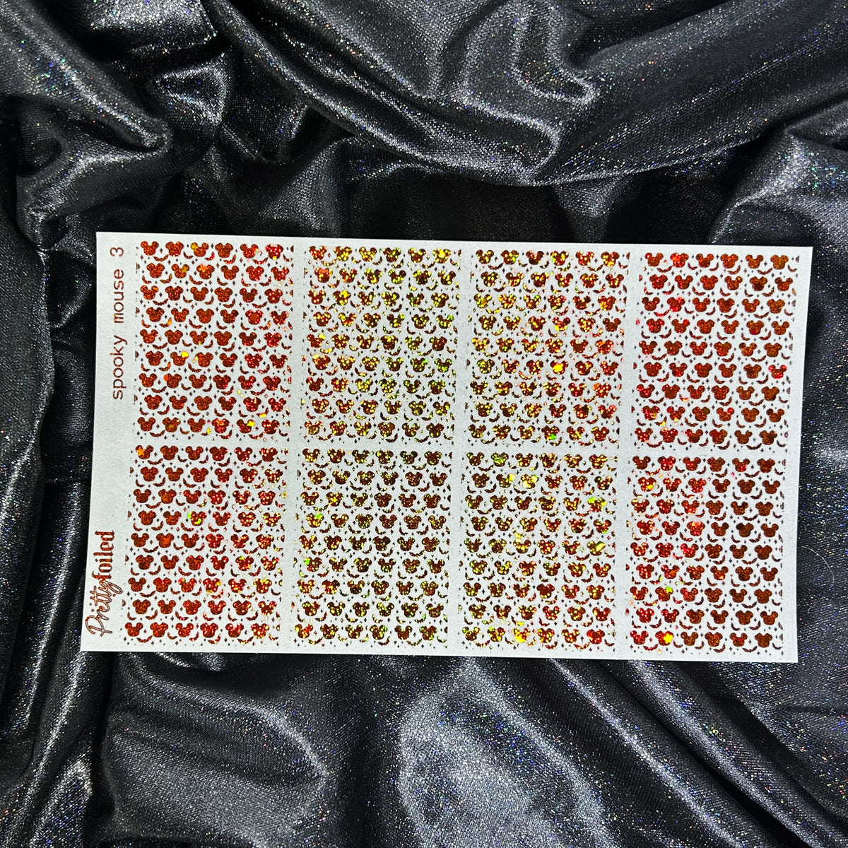 Spooky Mouse 3 | Foiled Halloween Underlays