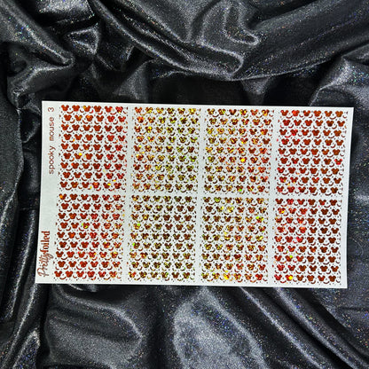 Spooky Mouse 3 | Foiled Halloween Underlays