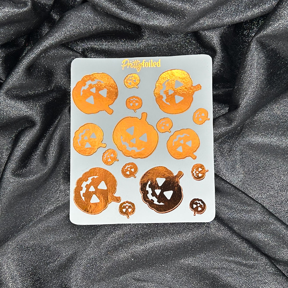 Pumpkin | Halloween Foiled Deco