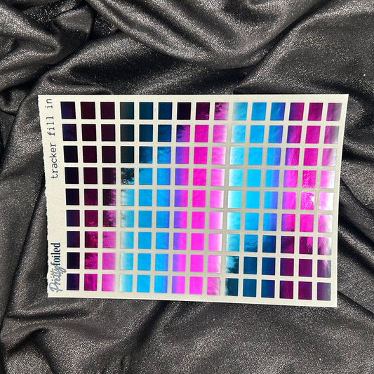 Tracker Fill In | Foiled Deco