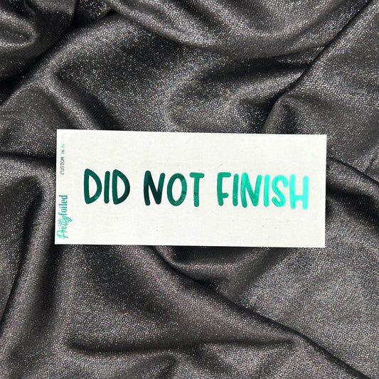 Custom Journaling Header | Foiled Journaling Sticker