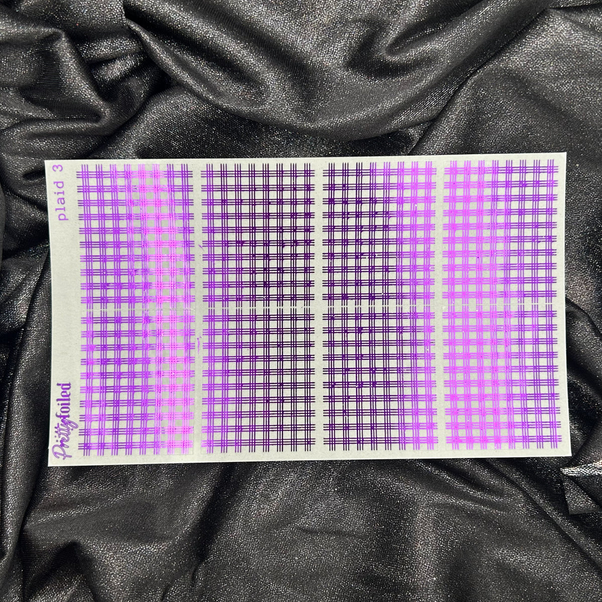 Plaid 3 | Foiled Underlay