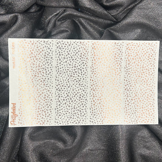 Music Notes | Foiled Underlay