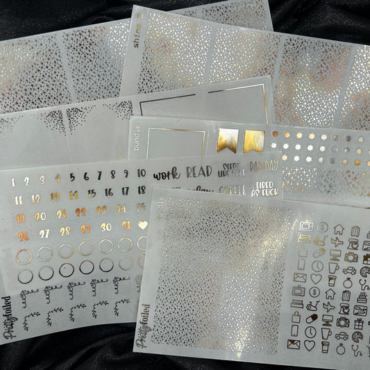 Shine Bundle | Foiled Sticker Bundle