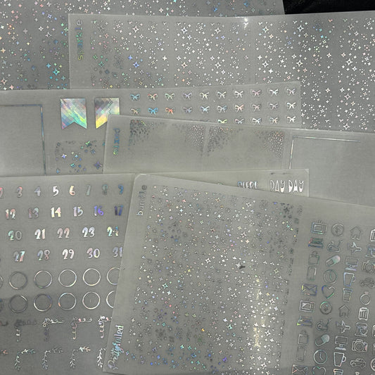 Sparkle | Foiled Sticker Bundle