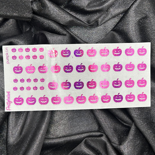 Pumpkin | 15mm Halloween Washi Overlay