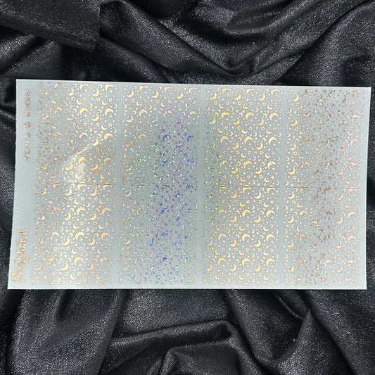 Stars and Moons | Foiled Underlay